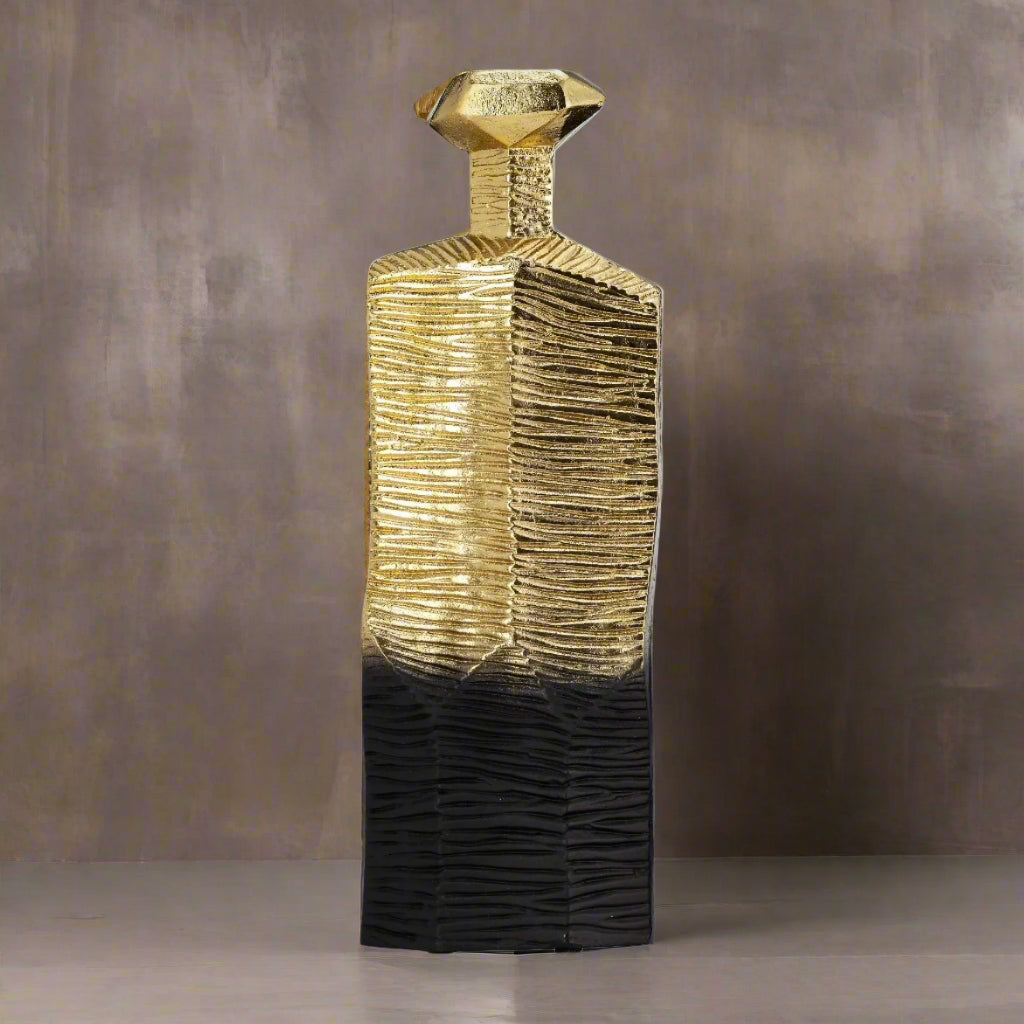 Metal Rigged Vase 20"
