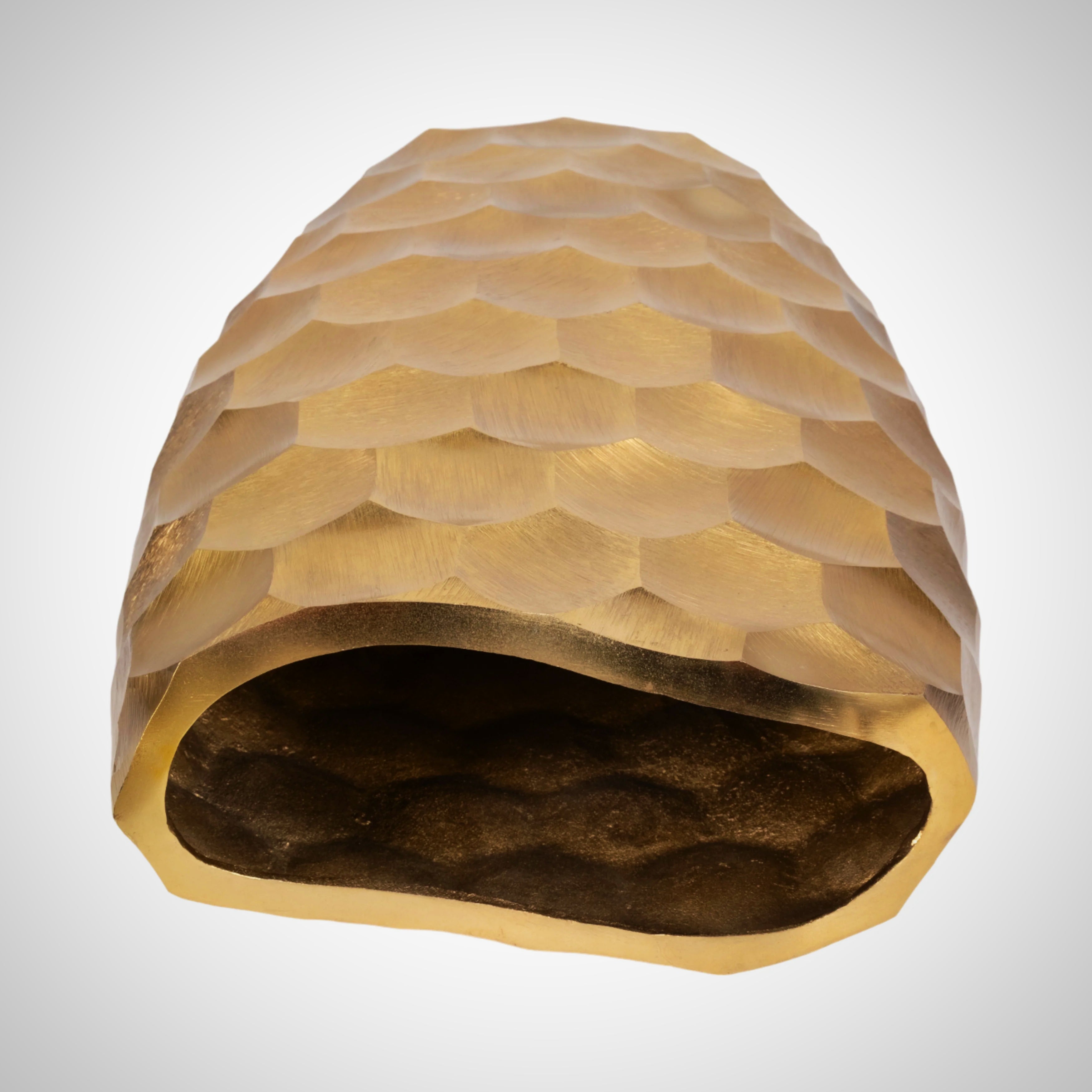 Metal Honeycomb Vase 24"