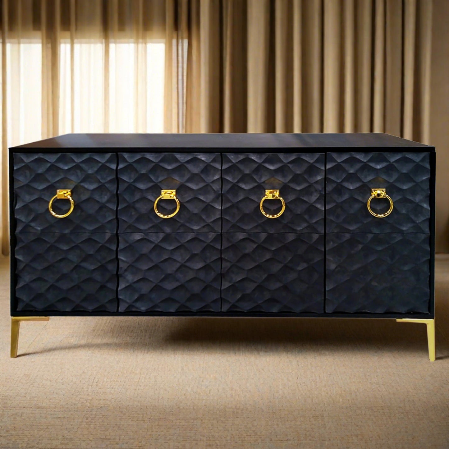 Creny Credenza Black