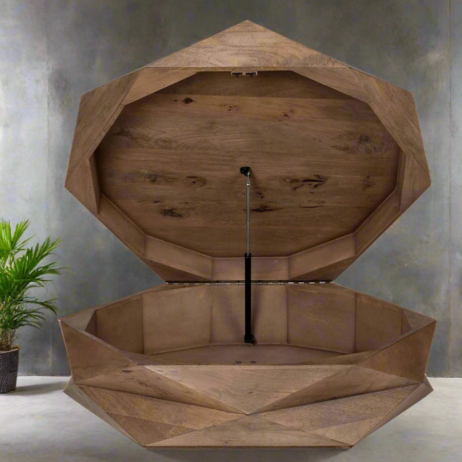 Lava Coffee Table, Brown