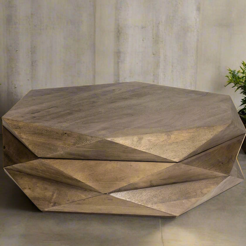 Lava Coffee Table, Brown