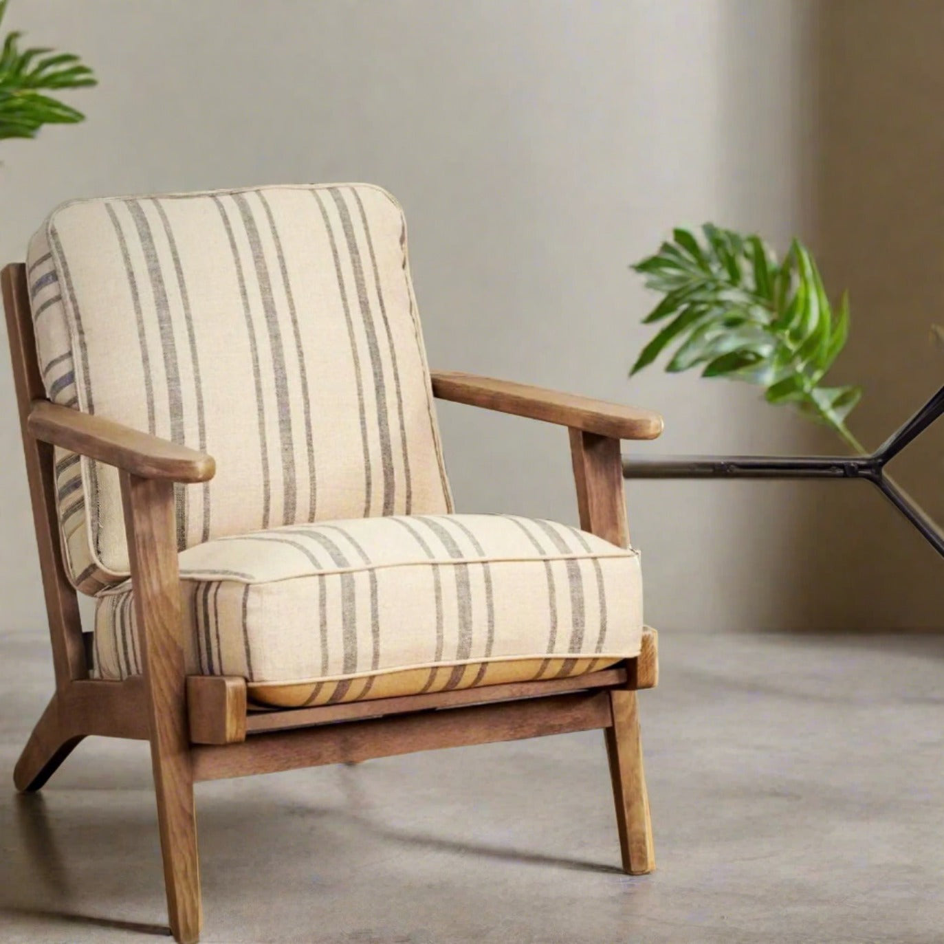 Stripny Accent Chair