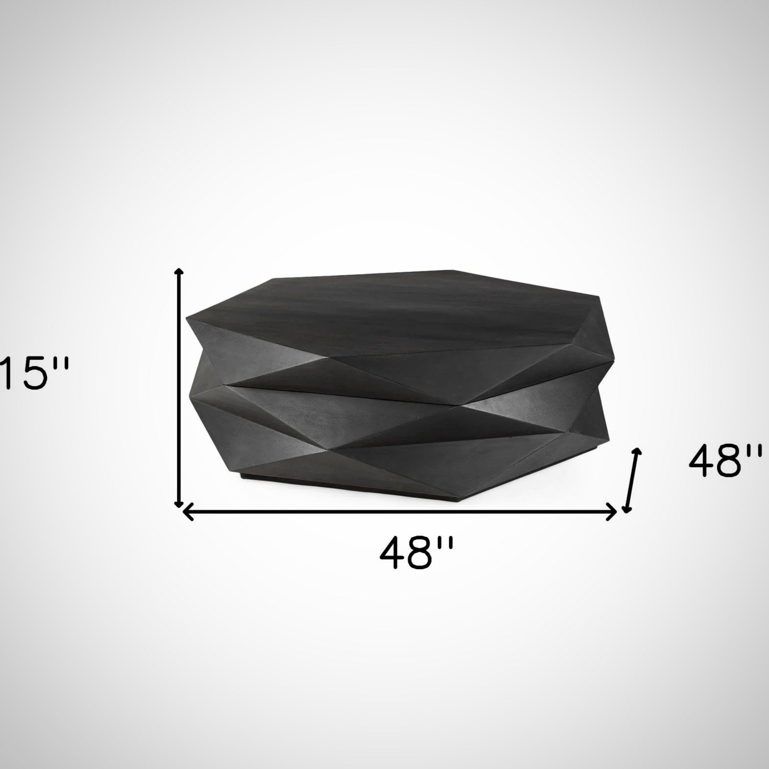Lava Coffee Table Black