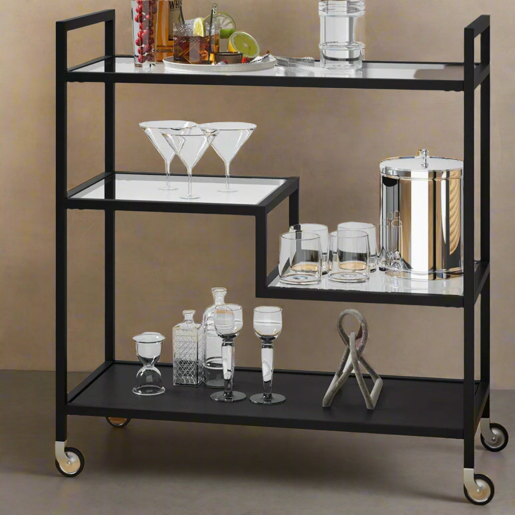 Tevny Bar Cart