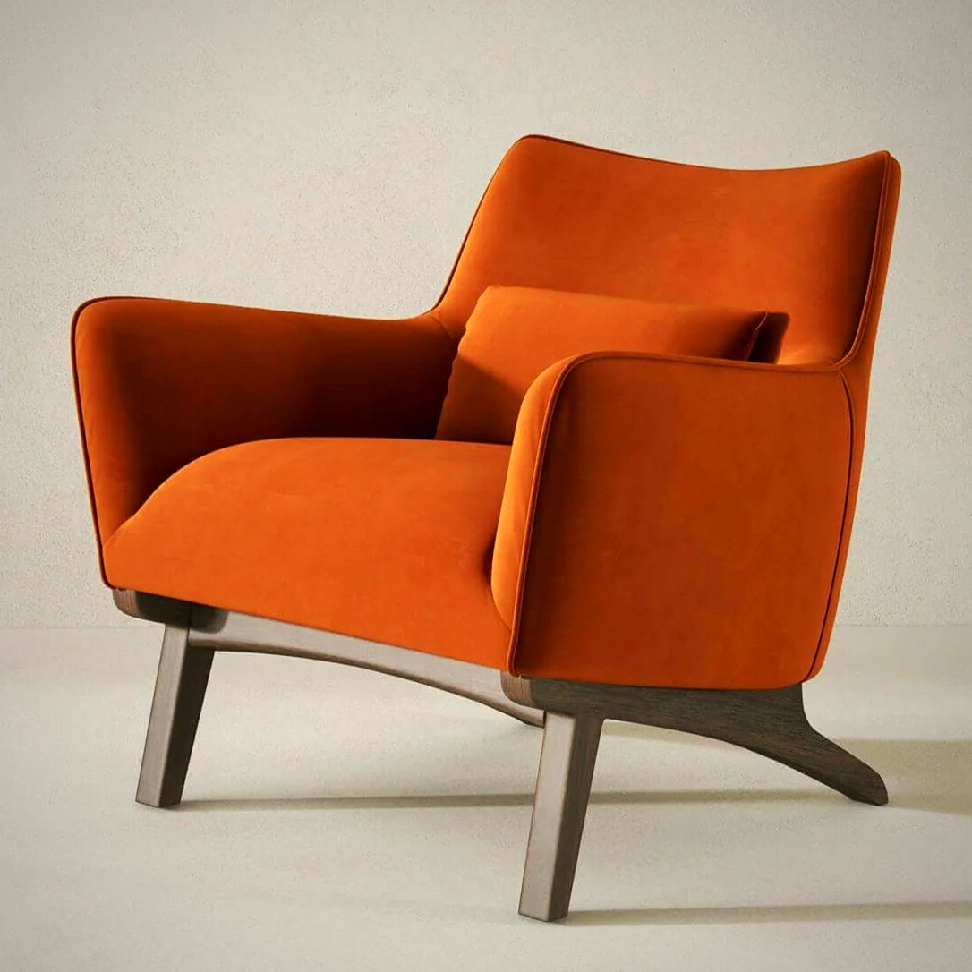 Champion Chair Orange