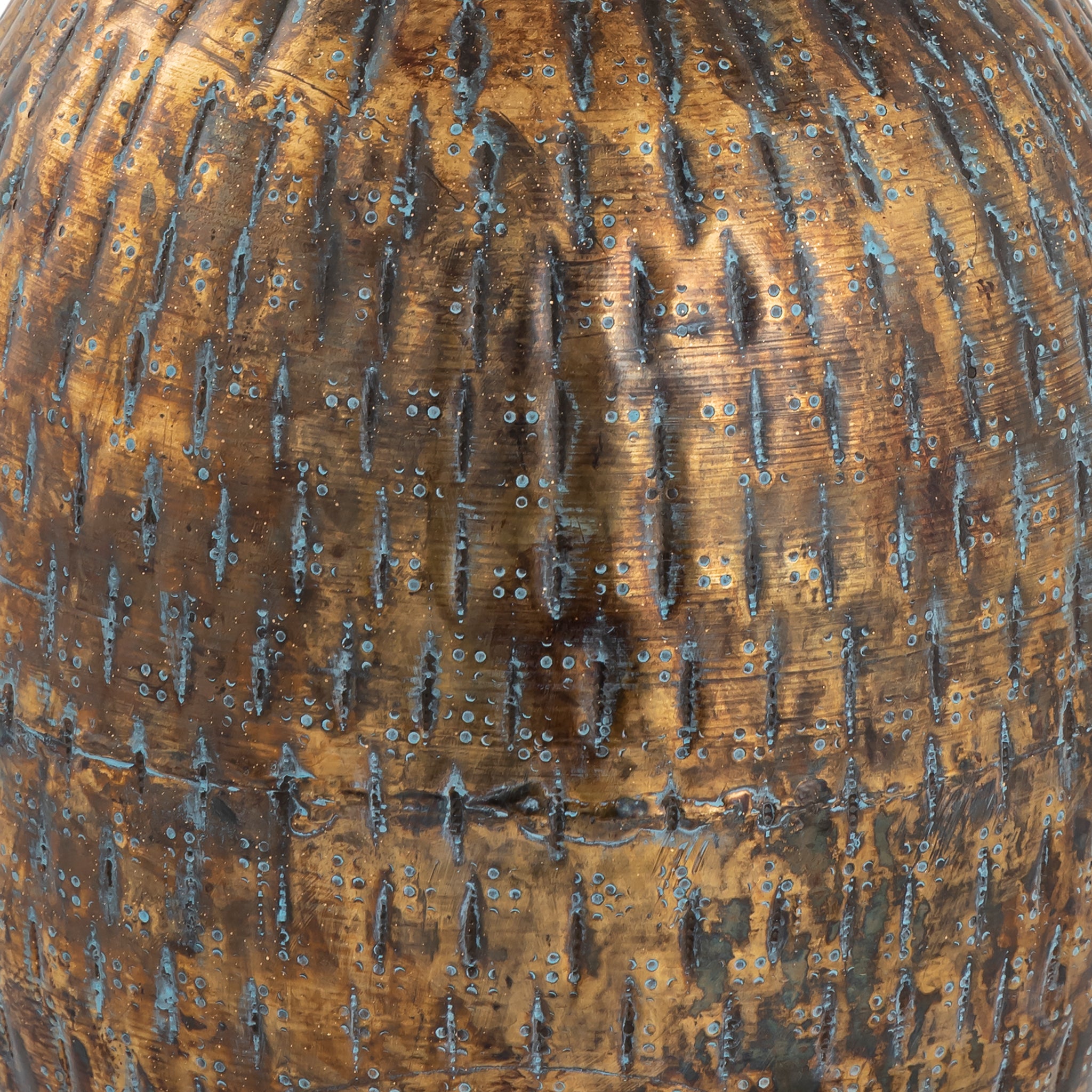 Large Metal Vase