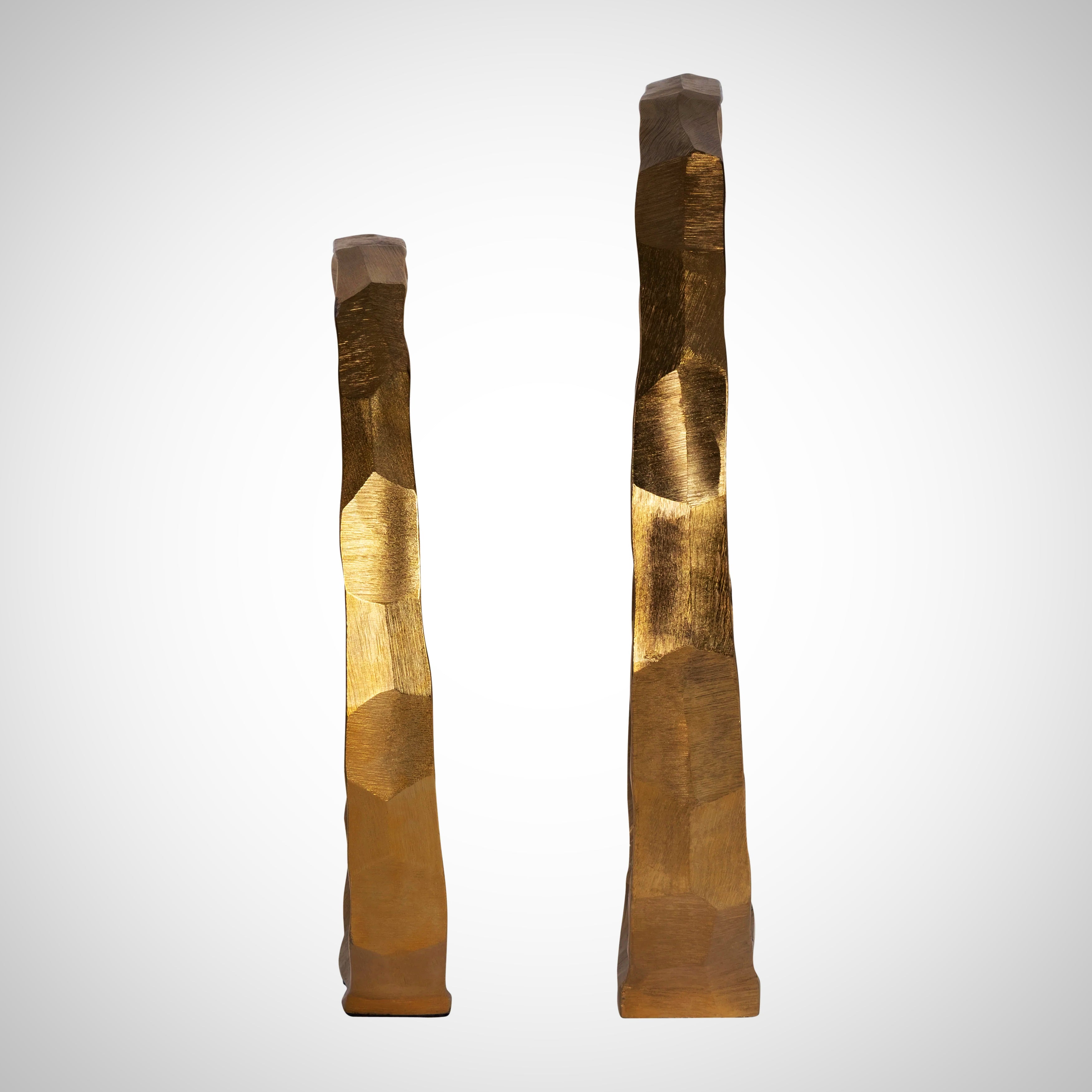 Metal, S/2, 14/16&quot; Hammered Decorative Rings, Gold