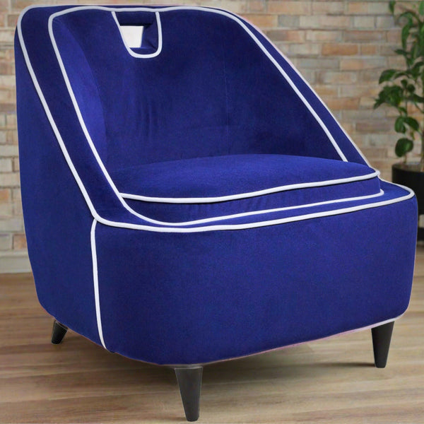 Glowny Accent Chair Dark Blue