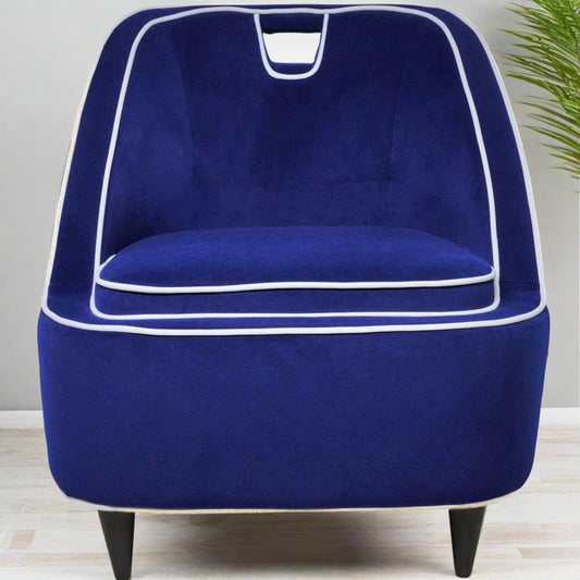Glowny Accent Chair Dark Blue