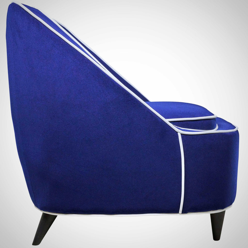 Glowny Accent Chair Dark Blue