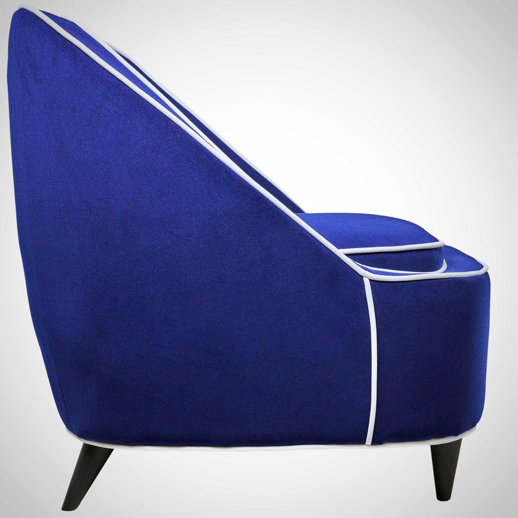 Glowny Accent Chair Dark Blue