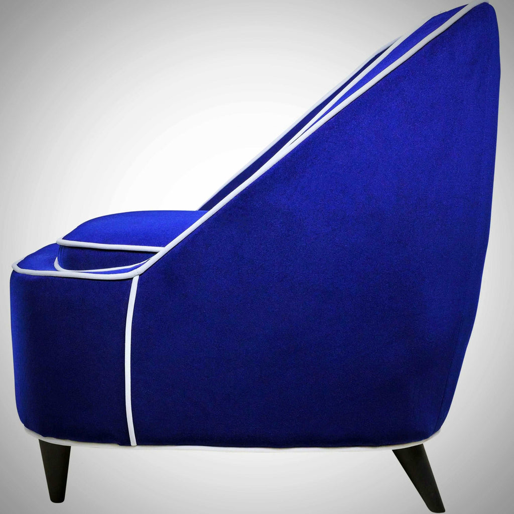 Glowny Accent Chair Dark Blue