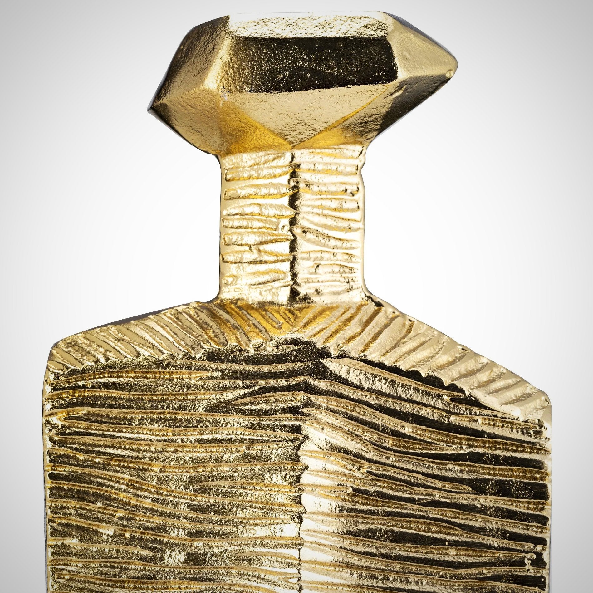 Metal Rigged Vase 20"