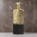 Metal Rigged Vase 20"