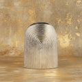 Metal Arch Vase 11"