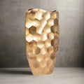 Metal Honeycomb Vase 24"