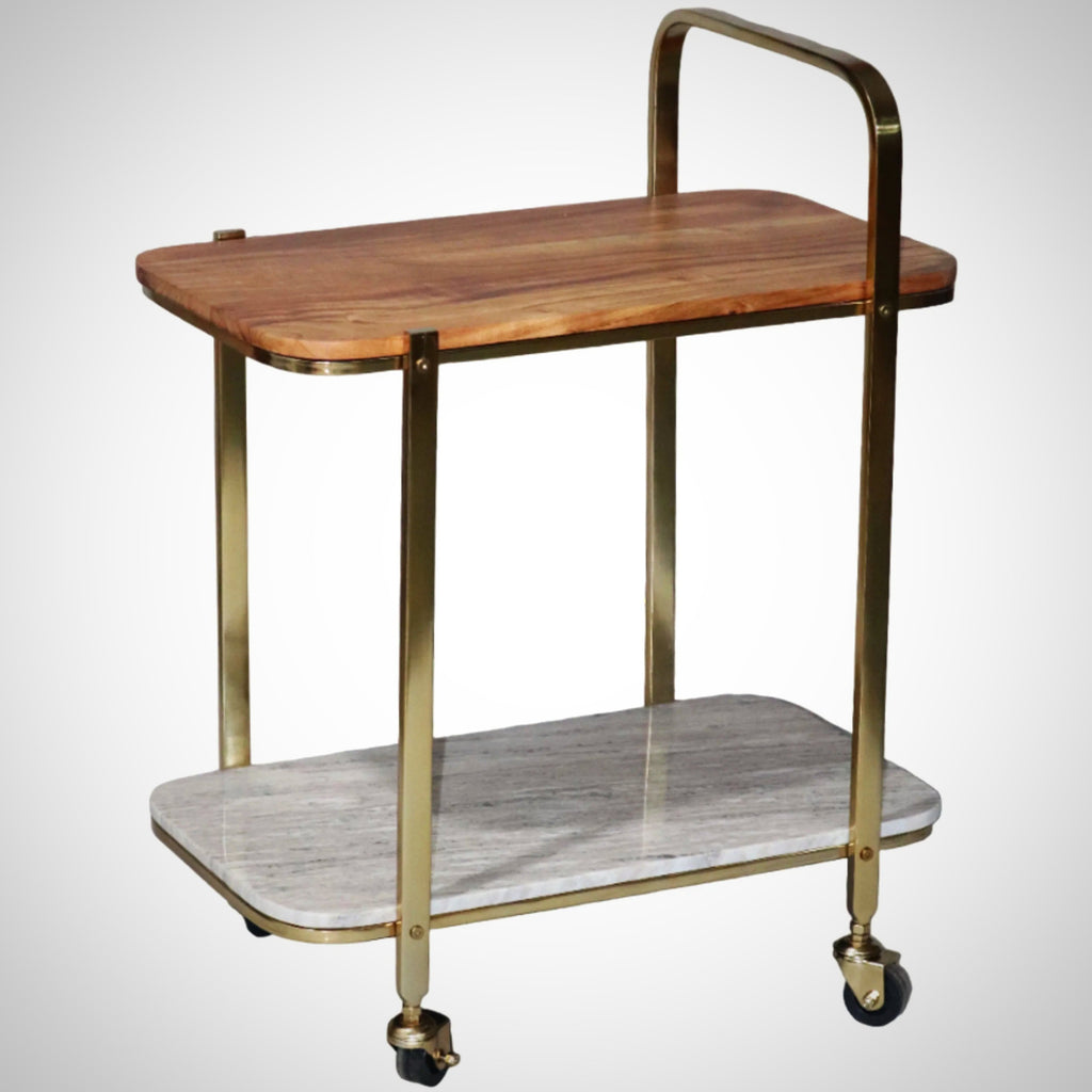 Steuben Bar Cart