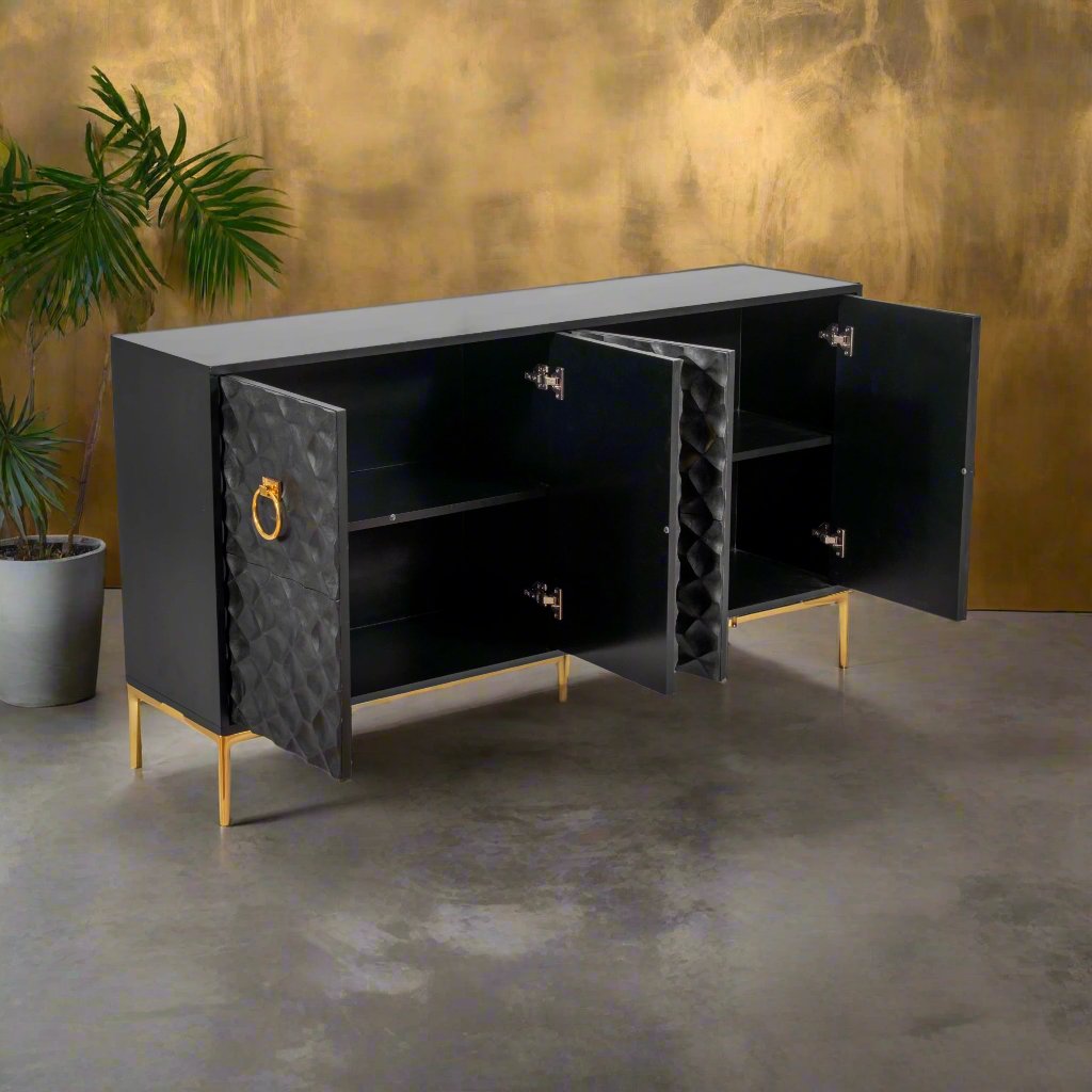 Kingsbridge Credenza Black