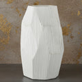 Large Frosted Glass Vase