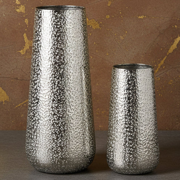 Metal Vase Set Of Two