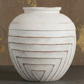 White Mango Wood Vase