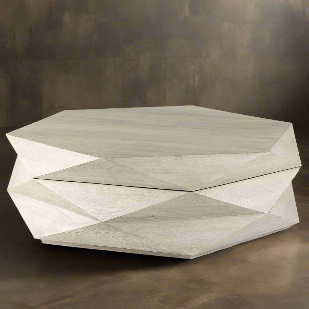 Lava Coffee Table White