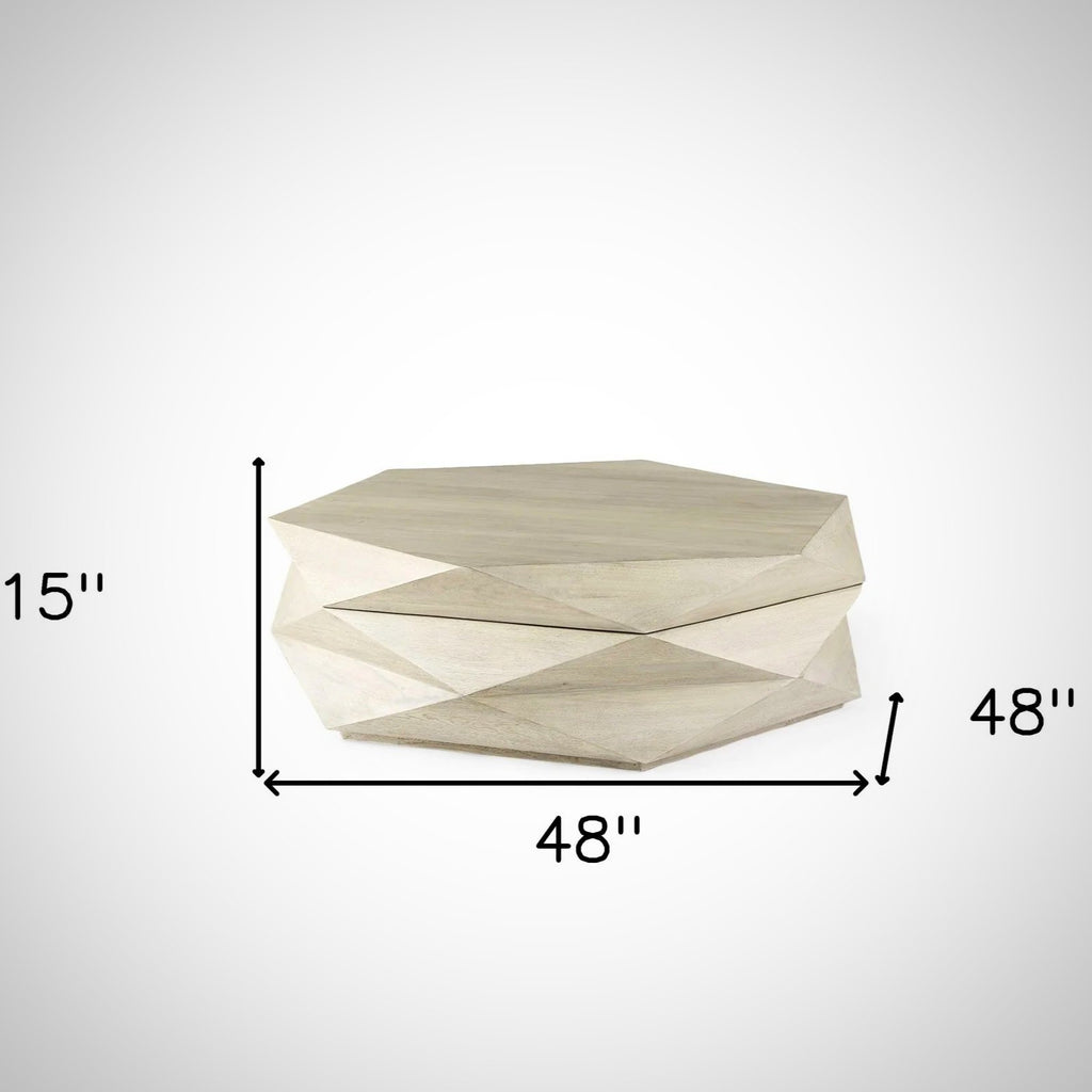 Lava Coffee Table White