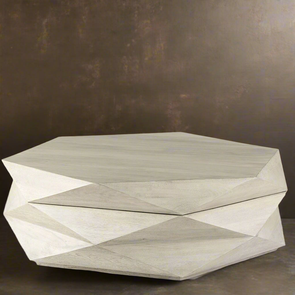 Lava Coffee Table White