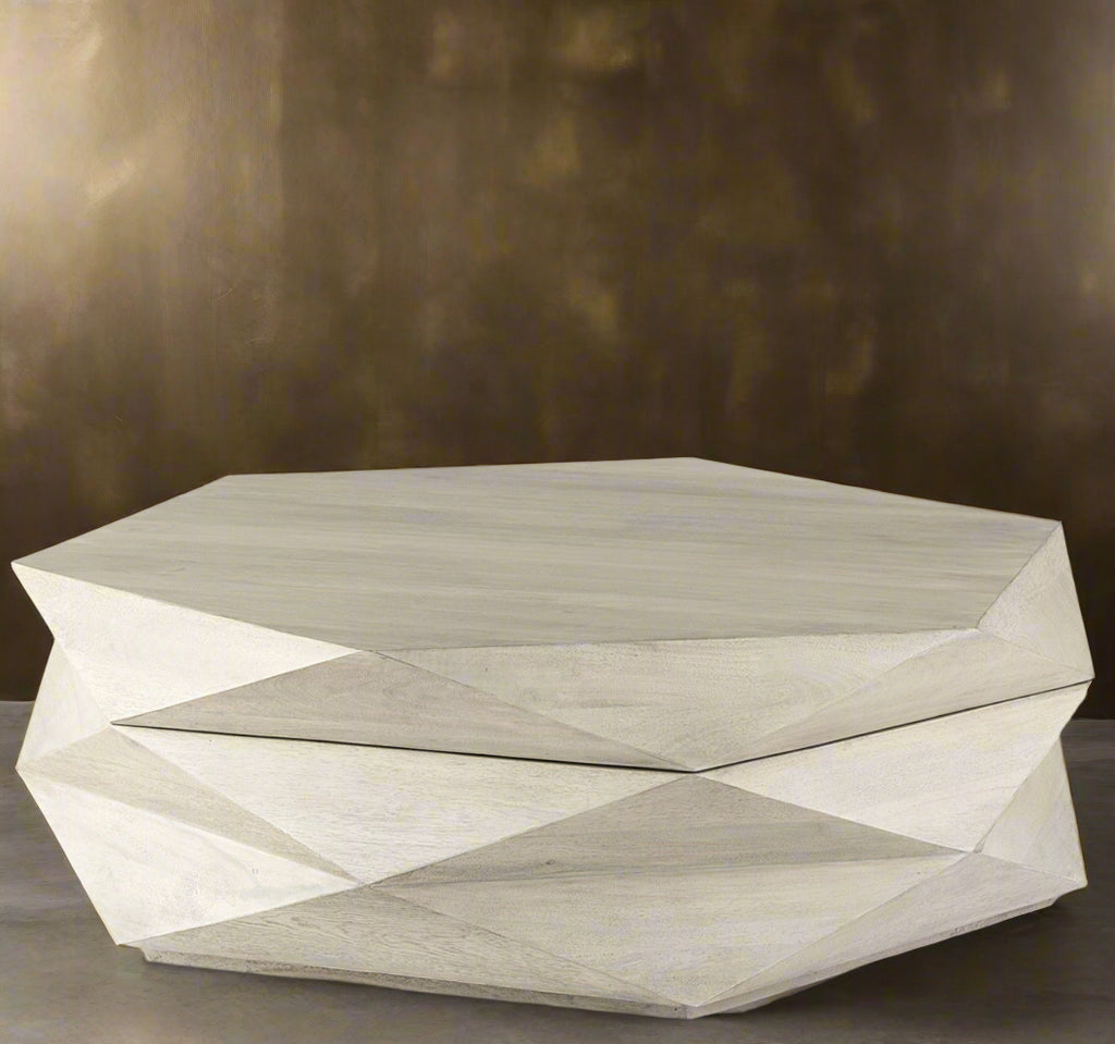 Lava Coffee Table White