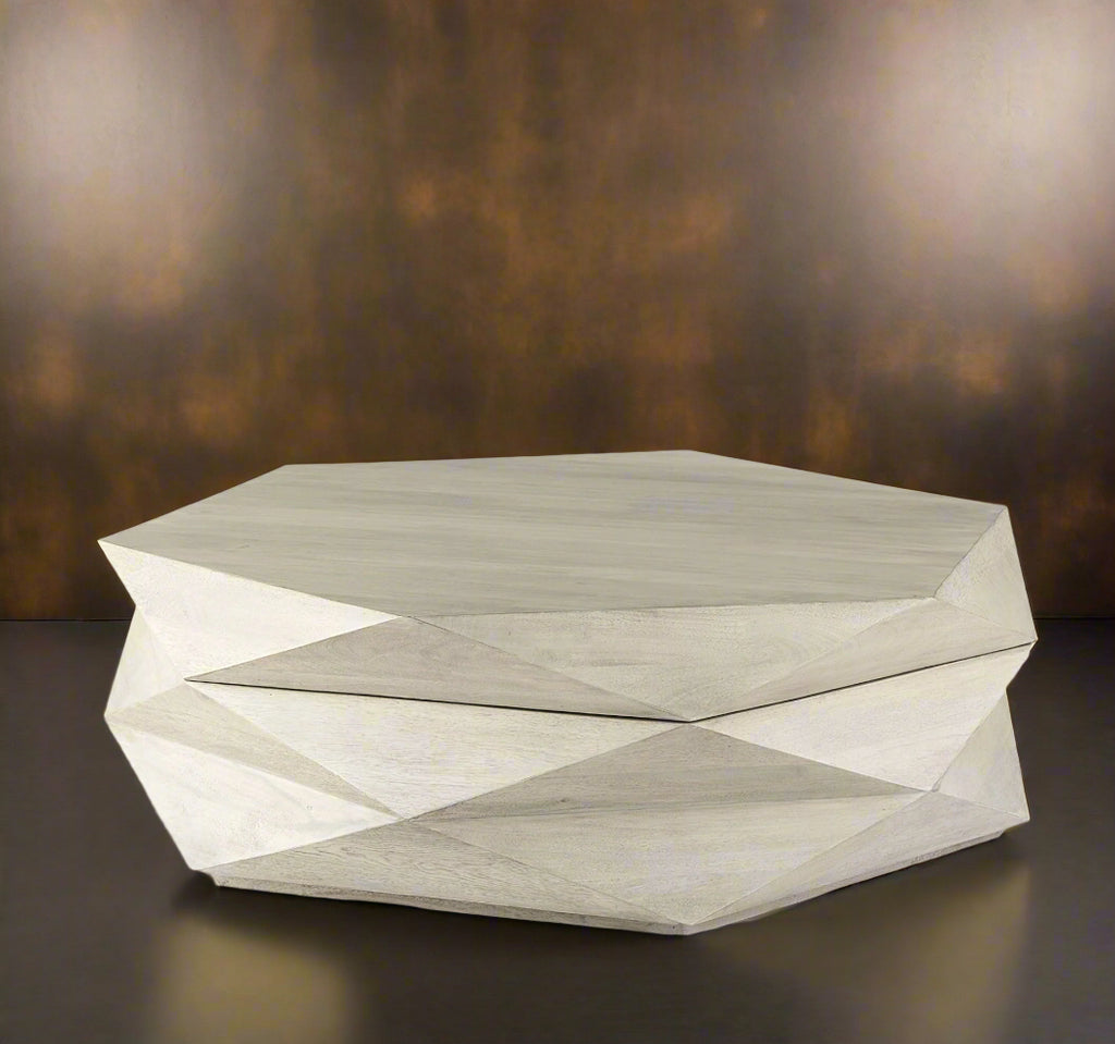 Lava Coffee Table White