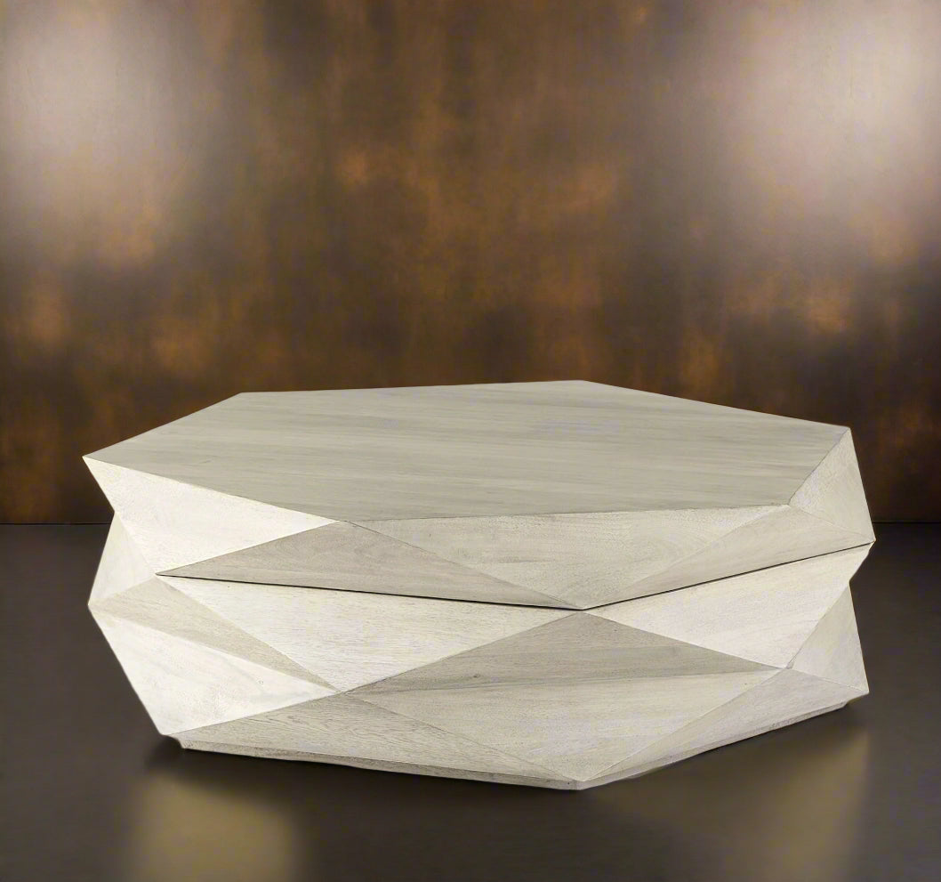 Lava Coffee Table White