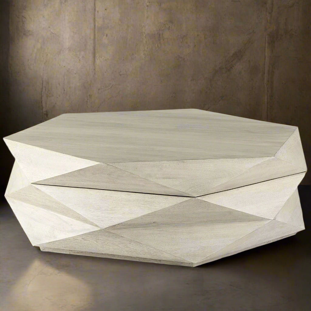 Lava Coffee Table White