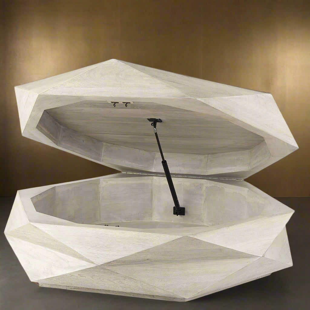 Lava Coffee Table White