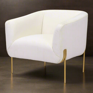 Bradford Accent Chair White