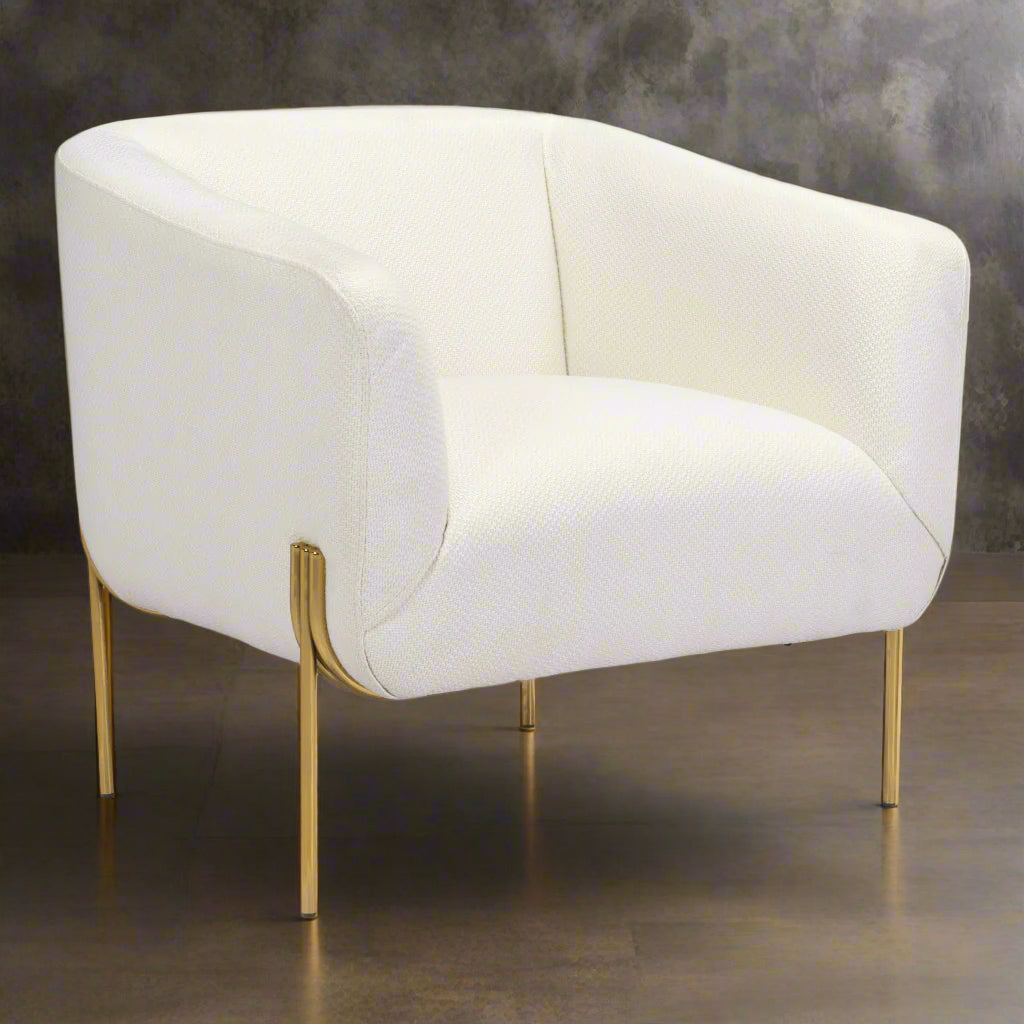Bradford Accent Chair White