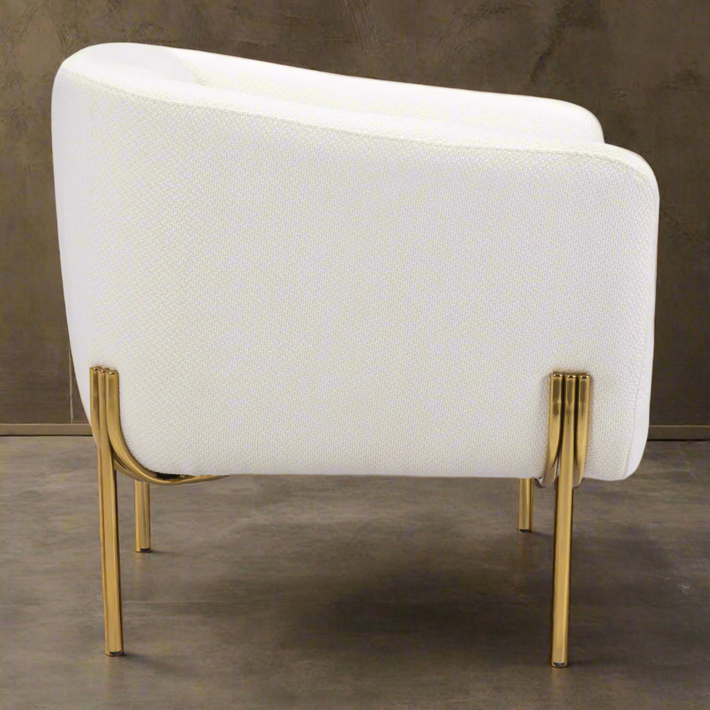Bradford Accent Chair White