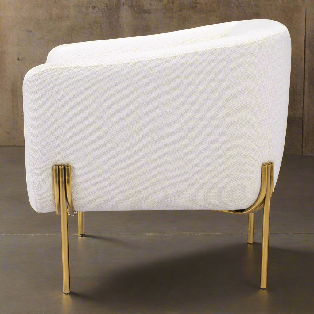 Bradford Accent Chair White