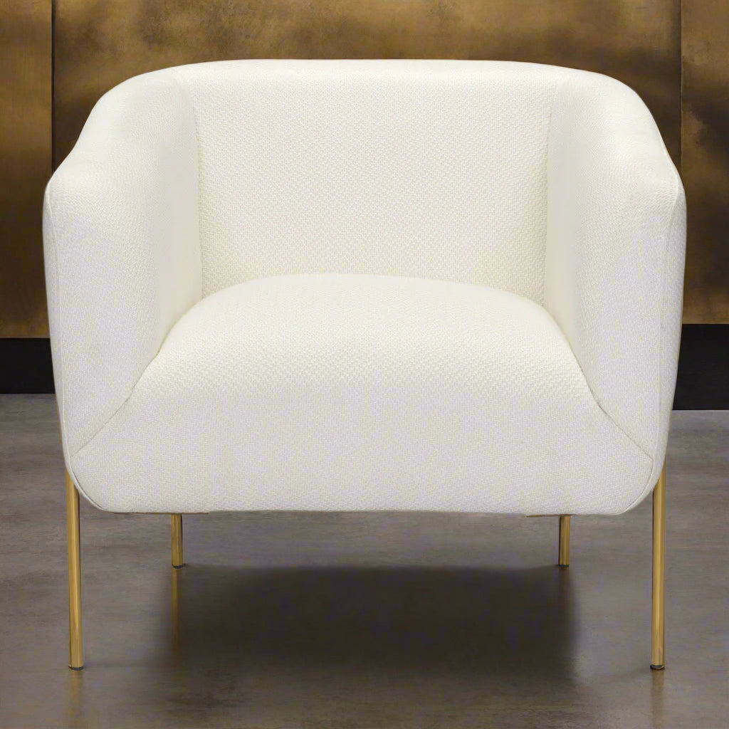Bradford Accent Chair White