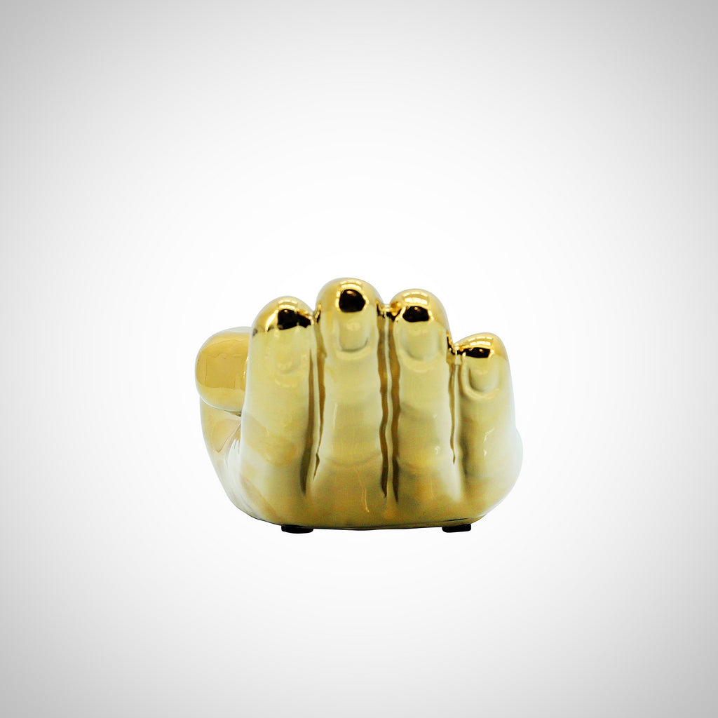 8" Asking Hand, Gold