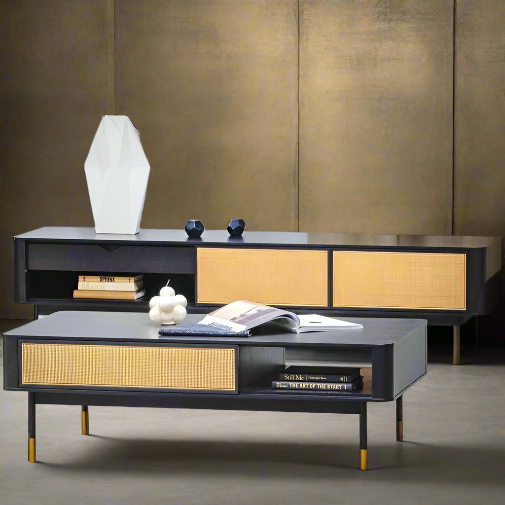 Soporte para medios Woodhull, color negro