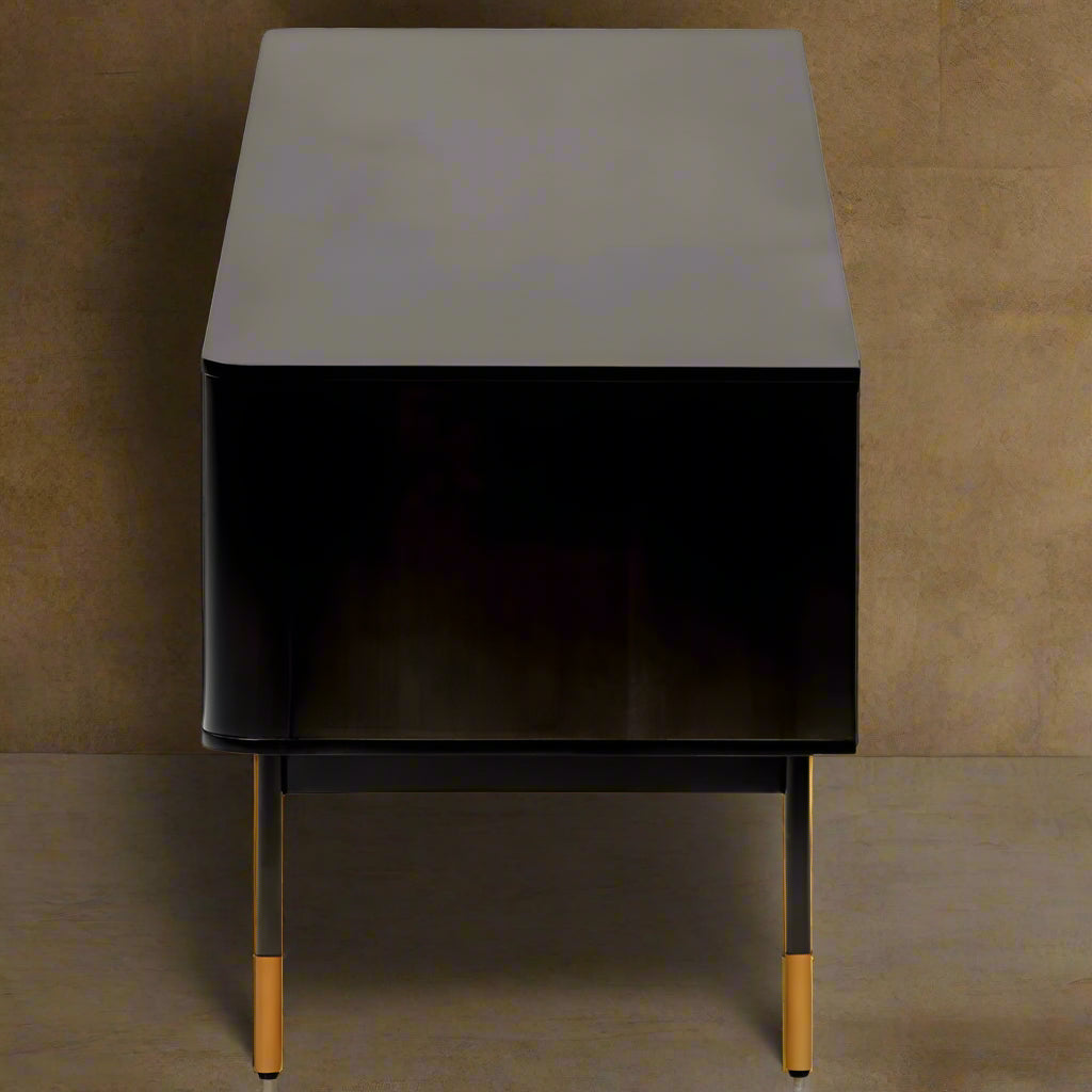 Woodhull Media Stand Black