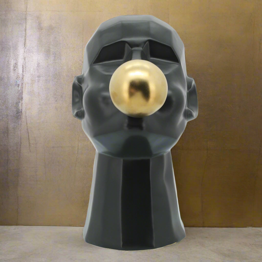 12&quot; Bubble Gum Man, Black