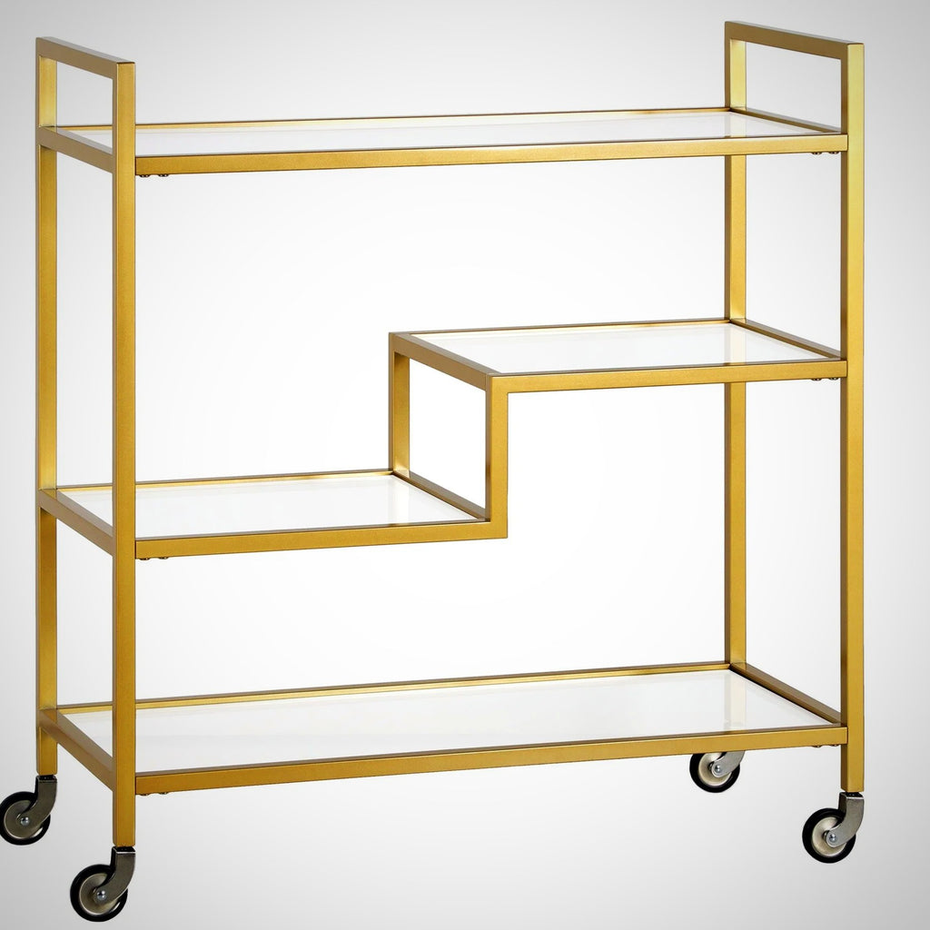 Turin Bar Cart Gold