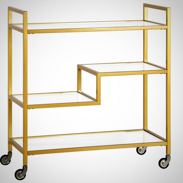 Turin Bar Cart Gold