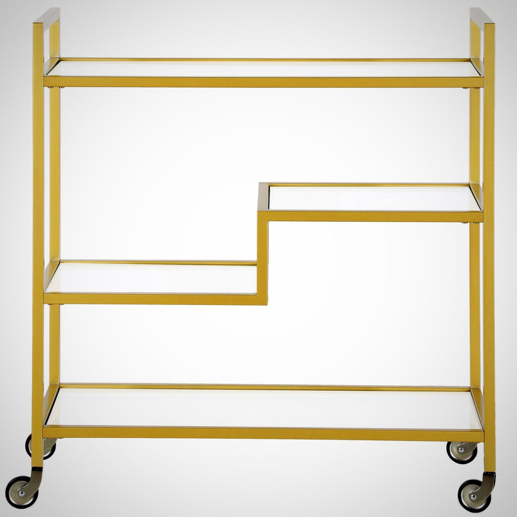 Turin Bar Cart Gold