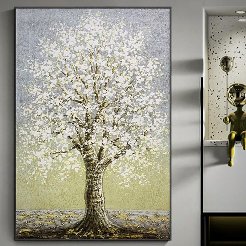 Arte de pared pintado a mano de 60" x 36"