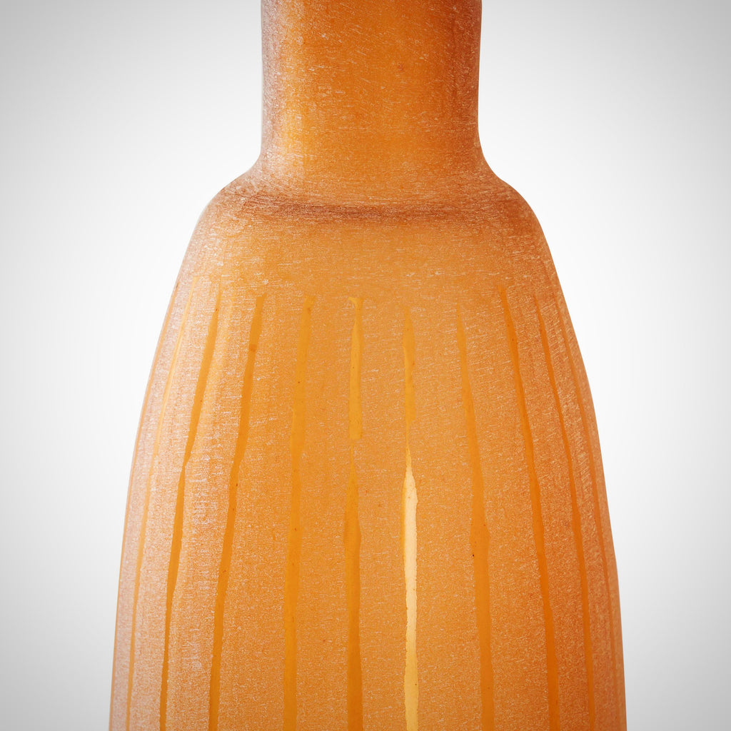 Glass Vase Bottle Set of Three