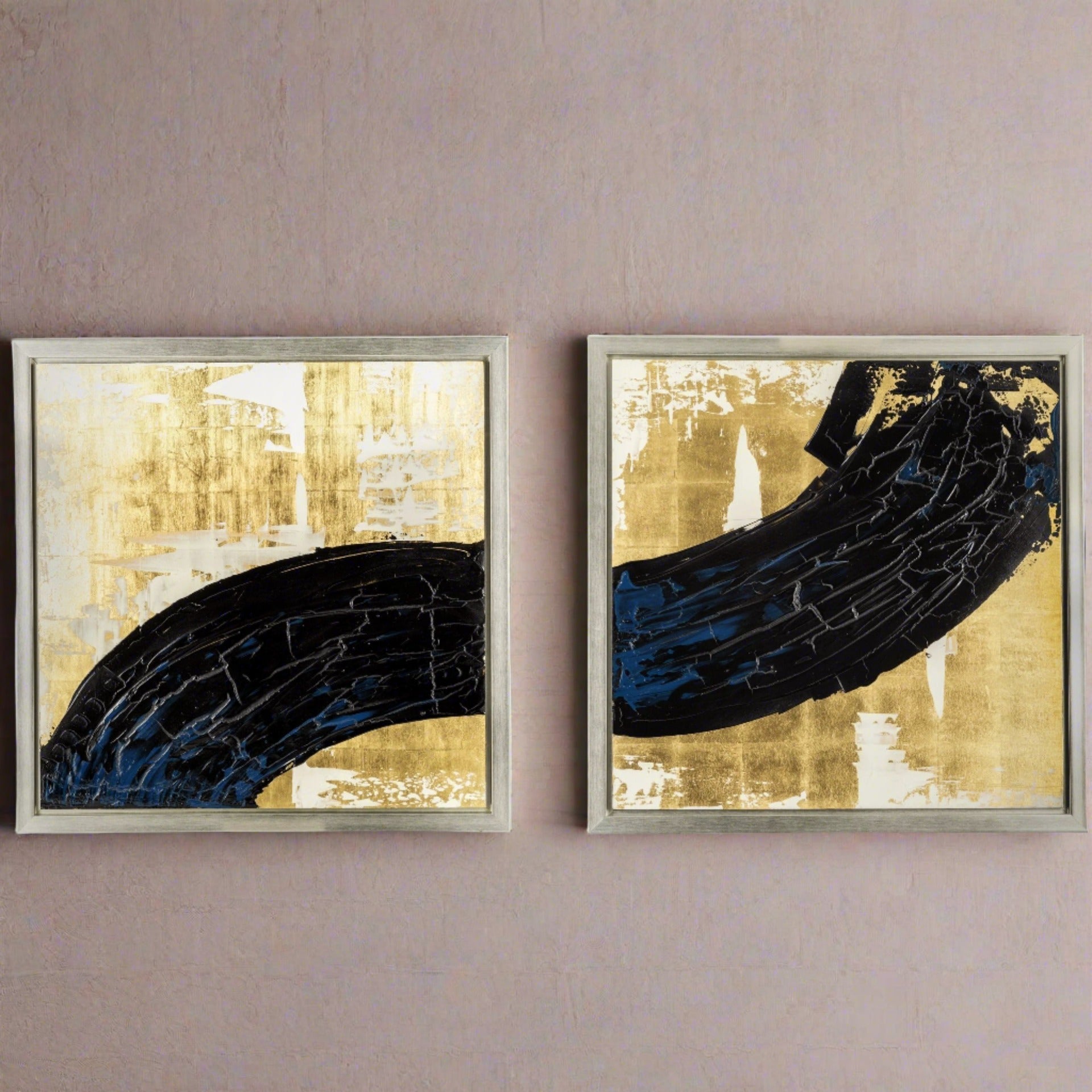 Hand Painted Wall Art 95" x 47"