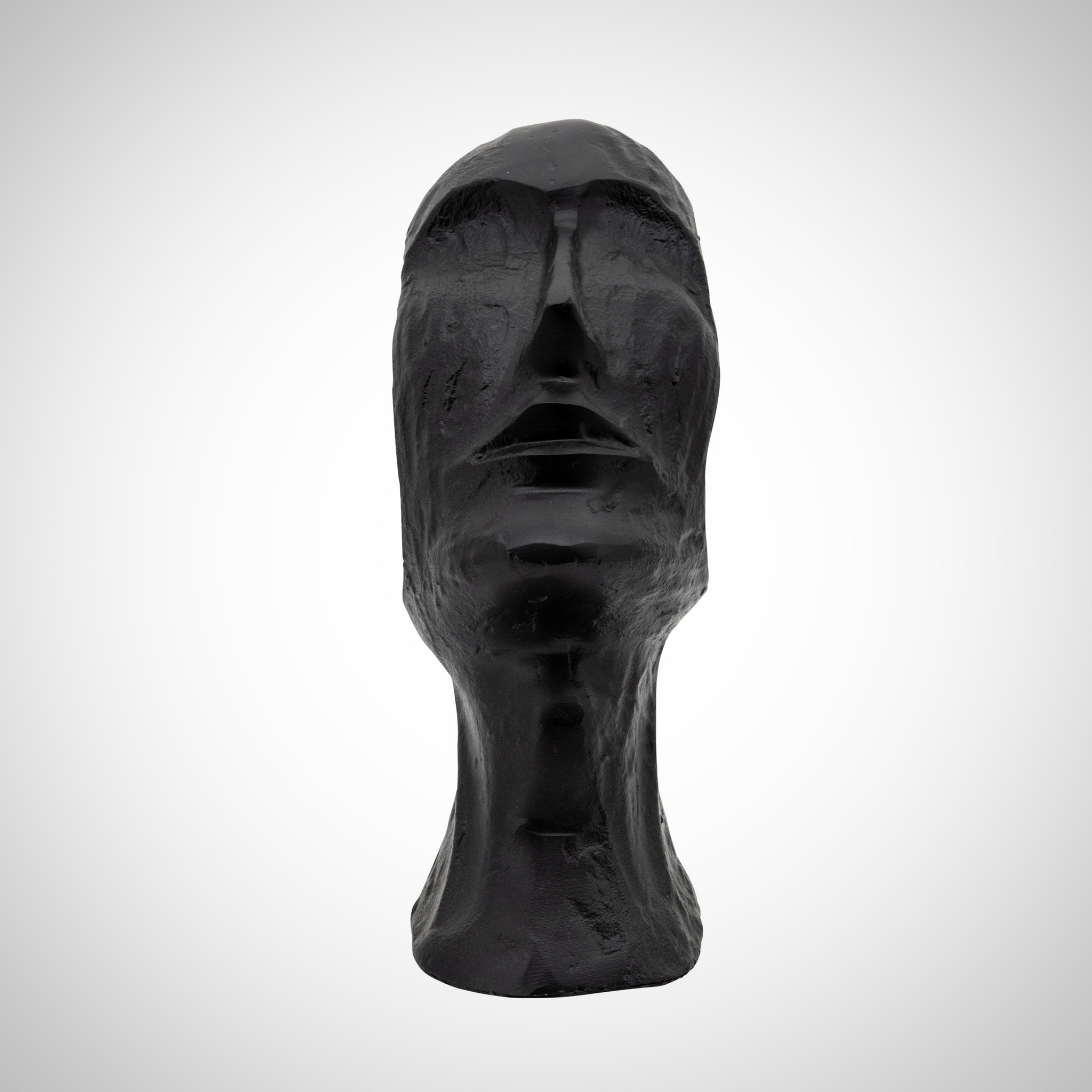 11" Metal Face Deco, Black