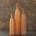 Glass Vase Bottle Set of Three